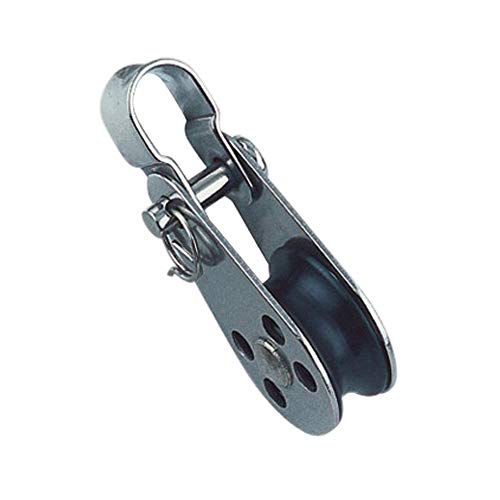 HAMBURGER TAUWERK-FABRIK EST. 1901 5 Stück Umlenkrollen/Blöcke mit Schäkel aus Edelstahl V4A - Rollen aus Nylon und Gleitlager für max. 6mm Seil-Durchmesser HAMBURGER TAUWERK-FABRIK EST. 1901 5 Stück Umlenkrollen/Blöcke mit Schäkel aus Edelstahl V4A - Rollen aus Nylon und Gleitlager für max. 6mm Seil-Durchmesser von HAMBURGER TAUWERK-FABRIK EST. 1901