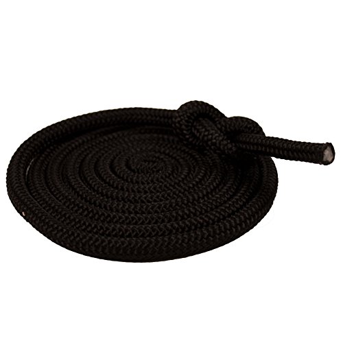 Outdoorseil ECO-Dock-PP Schwarz -Allzweck Seil Ø10mm Tauwerk Seil Länge: 100m von HAMBURGER TAUWERK-FABRIK EST. 1901