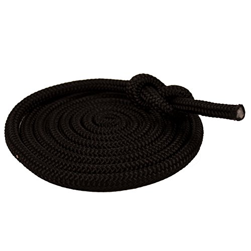 Outdoorseil ECO-Dock-PP Schwarz -Allzweck Seil Ø10mm Tauwerk Seil Länge: 40m von HAMBURGER TAUWERK-FABRIK EST. 1901