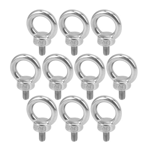 1 Stück M6 Heberingmutter Schraube Ring Ringmutter Schraube 304 Edelstahlmaterial ist stark und Marine-Kronleuchter können verwendet werden 1 Stück M6 Heberingmutter Schraube Ring Ringmutter Schraube 304 Edelstahlmaterial ist stark und Marine-Kronleuchter können verwendet werden von Hameate