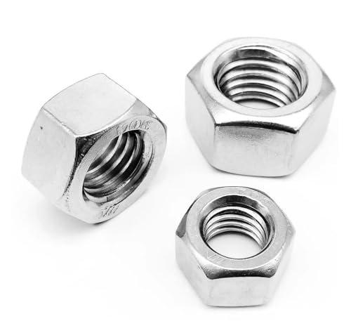 10 STÜCKE/25 STÜCKE/50 STÜCKE/100 STÜCKE/200 STÜCKE/500 STÜCKE 304 Edelstahl Sechskantmutter(25pcs M3) von Hameate