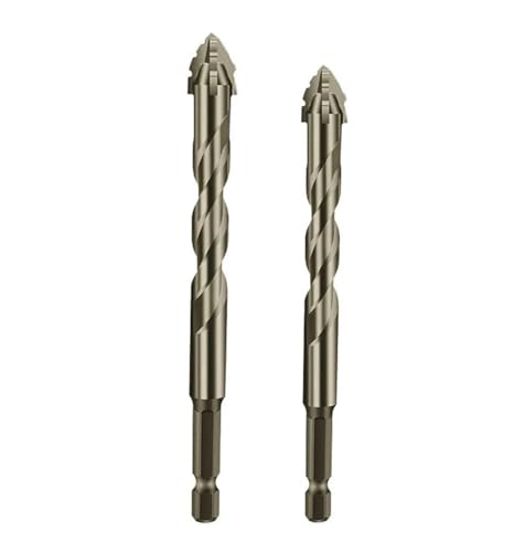 1PC/2PCS Vierschneidiger gezackter Exzenterbohrer mit hoher Härte, sechseckiger, schräger Kopfbohrer(14-16mm) von Hameate