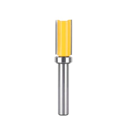 1PC/3PCS/4PCS 8MM Schaft 12MM 12,7MM 14MM Muster Bit Router Bit hartmetall Holzbearbeitung Fräser for Holz Bit Planfräser Schaftfräser(8x12.7x25.4) von Hameate