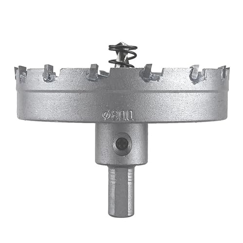 1PC 15-100mm Lochsäge Hartmetallspitze Kernbohrer Bohrkrone for Metall Edelstahllegierung(45mm) von Hameate