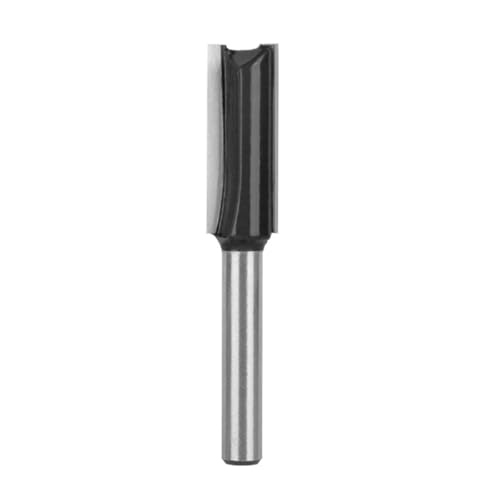 1PC 6MM 6,35 MM Schaft Gerade Bit Router Bit Holzbearbeitung Fräser for Holz Bit Planfräser Hartmetall-schaftfräser(6x11x30 Black) von Hameate