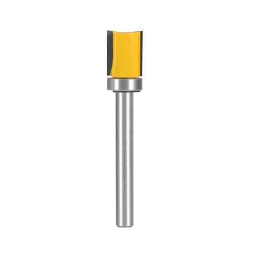 1PC 6MM Schaft Muster Bit Flush Trim Bit Router Bit Hartmetall Holzbearbeitung Fräser for Holz Bit Planfräser Werkzeuge(6x12x15 single) von Hameate