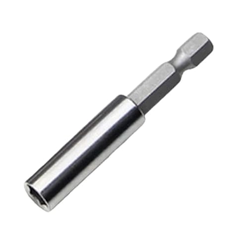 1PC Bohrer Sockel Adapter 1/4 Sechskantschaft Selbstsichernde Schnellspanner Schraubendreher Verlängerung Bar Bits Schraubendreher Bit Halter Pow(60mm) von Hameate