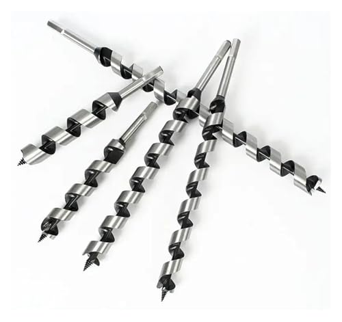 1PC HSS Spiralbohrer Metall Stahl Zentrierbohrer for Holz Türschloss Reiben Holzbearbeitungswerkzeuge(6mm) von Hameate