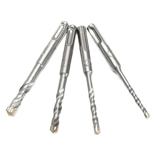 1PC Mauerwerk Traverse Twin Spiral Hammer Bohrer Twist Bohrer for Holzbearbeitung Metall(5mm) von Hameate