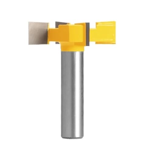 1PC Z4 Stoßen Bit Mit Vier Hartmetall Router Bit Holzbearbeitung Fräser for Holz Bit Planfräser Schaftfräser Werkzeuge(12.7x50.8x12.7) von Hameate