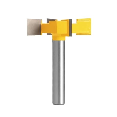 1PC Z4 Stoßen Bit Mit Vier Hartmetall Router Bit Holzbearbeitung Fräser for Holz Bit Planfräser Schaftfräser Werkzeuge(8x50.8x12.7) von Hameate