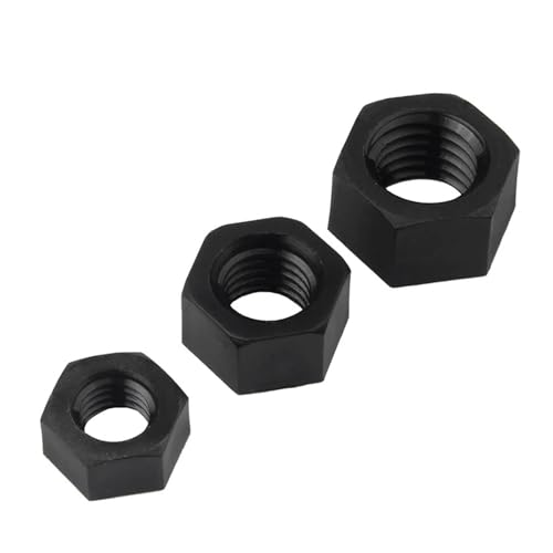 5 STÜCKE/10 STÜCKE/20 STÜCKE/50 STÜCKE Weiß Oder Schwarz Kunststoff Nylon(Black Color,M2.5 (50pcs)) von Hameate