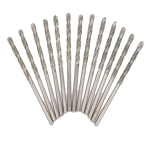 5PCS Diamant Beschichtete Spiralbohrer HSS High Speed Stahl Bohrer Metall Bohrer Werkzeuge Stanzen(5PCS 3.0mm) von Hameate