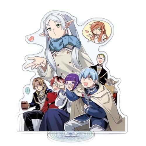 Frieren Beyond Journey's End Anime Stand Figuren Acryl Peripherie Ornamente Kollektionen Doppelt Gedruckt Anime Charaktere (Typ 15) von Hamender
