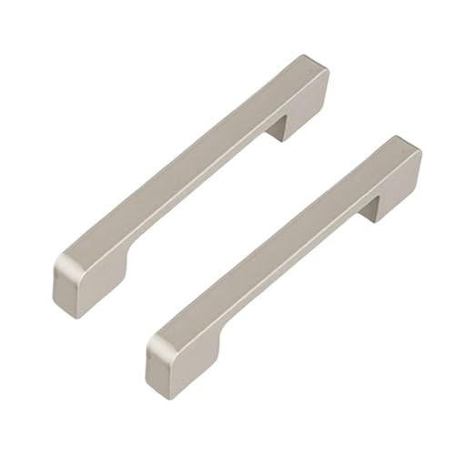 Moderne Schrankgriffe aus Aluminiumlegierung, elegante Griffe für Küchenschrank, Kommode und Heimdekoration, Hardware (Champagner, Lochabstand 192 mm), 2 Stück von Hamender