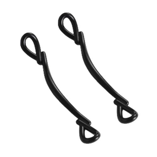Schrankgriffe in Fliegenform, elegante schwarze Zinklegierung, Griffe für Badezimmer, Schrank, Kleiderschrank und Möbelbeschläge (schwarz, Lochabstand 96 mm), 2 Stück von Hamender