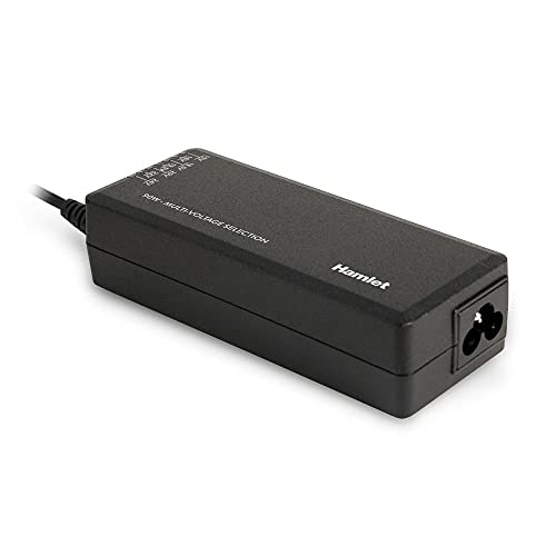 HAMLET xpwnb90 C Innen 90 W schwarz-Adapter Leistung & Wechselrichter – Adapter DE PUISSANCE & Wechselrichter (90 W, Innen, Laptop, AC auf DC, Überhitzungsschutz, Überladeschutz, Kurzschluss, schwarz) von Hamlet