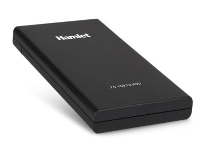 Hamlet Externes SATA III Gehäuse für Festplatte und SSD von Hamlet
