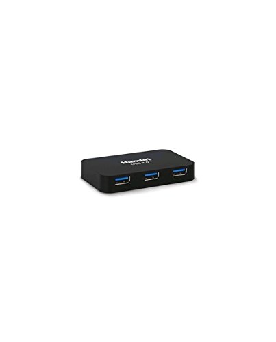 Hamlet xhub430bk Hub USB 3.0 4 Ports 5 GBBs mit Kabel USB 3.0 Hamlet xhub430bk Hub USB 3.0 4 Ports 5 GBBs mit Kabel USB 3.0 von Hamlet