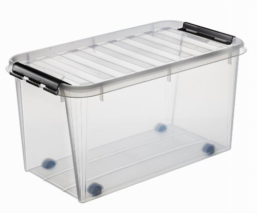 Orthex Clipbox Smart Store Classic 70, transparent mit Rollen 3530170 von Orthex