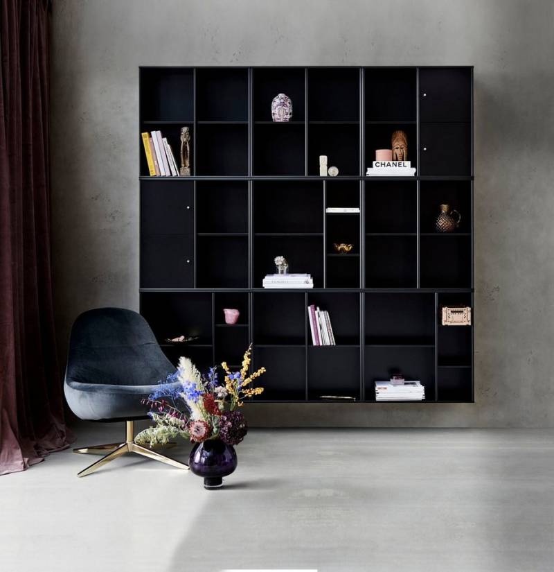 Hammel Furniture Bücherregal Mistral Kubus, Kombination aus 9 Modulen, mit 2 Türenset, Breite 207cm von Hammel Furniture