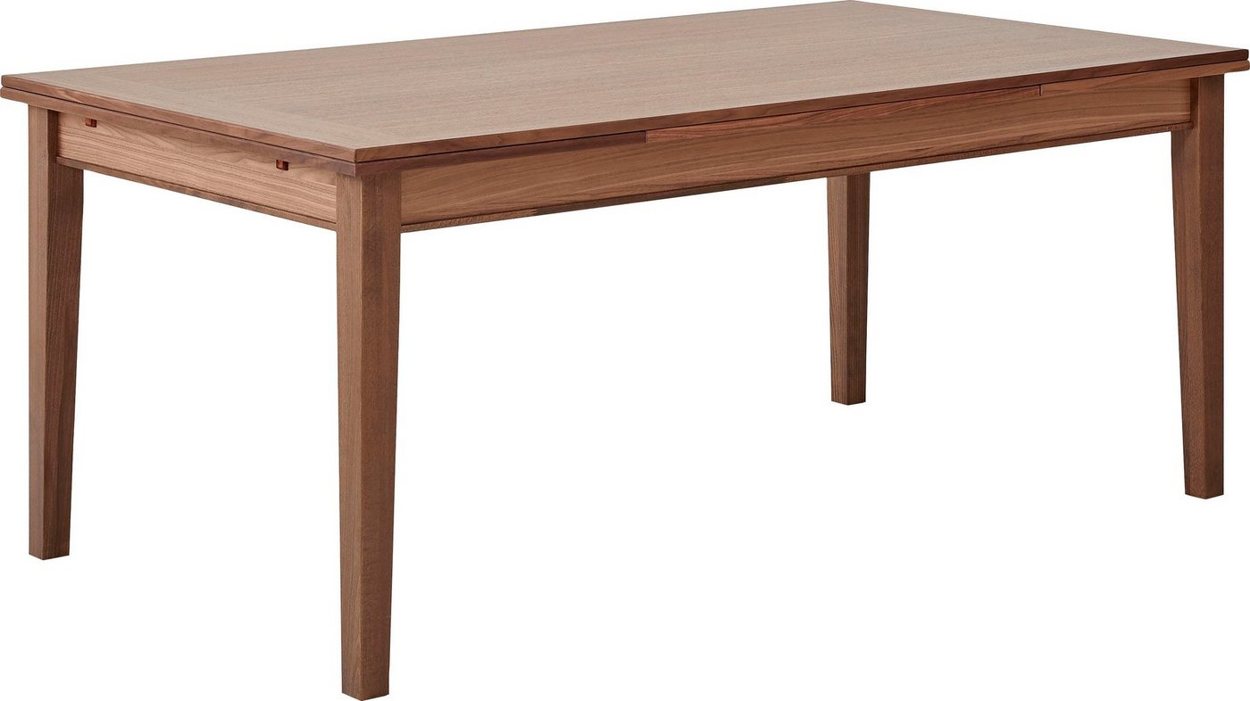 Hammel Furniture Esstisch Basic by Hammel Sami, 180(280)x100 cm, Tischplatte in Furnier und Gestell in Massivholz von Hammel Furniture