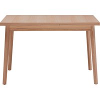 Hammel Furniture Esstisch "Basic Single, schnell innenliegende Einlegeplatten ausziehbar," 120(220)x80 cm, Melamin / Massivholz, stabiler dänische Design Tisch von Hammel Furniture