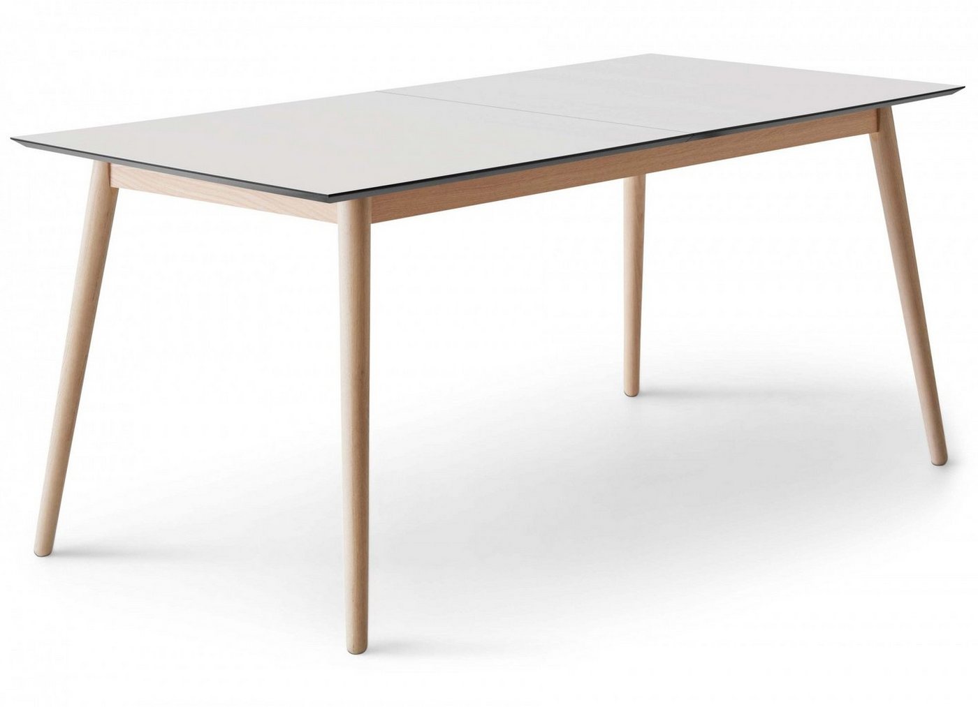 Hammel Furniture Esstisch Meza by Hammel, rechteckige Tischplatte MDF, Massivholzgestell, mit 2 Einlegeplatten von Hammel Furniture