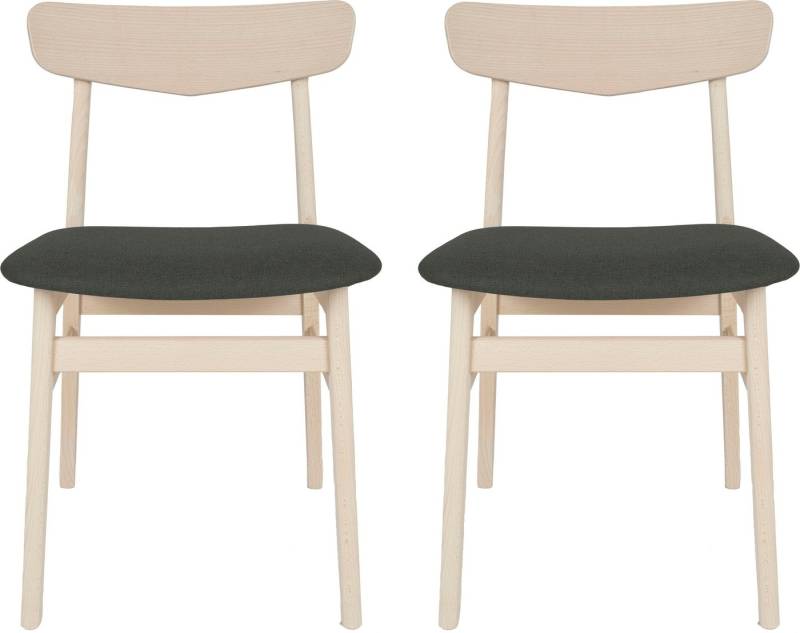 Hammel Furniture Esszimmerstuhl Findahl by Hammel Mosbøl (2 St), (Set, 2/4 Stk), Massivholz, gepolsterte Sitzfläche, versch. Farben von Hammel Furniture