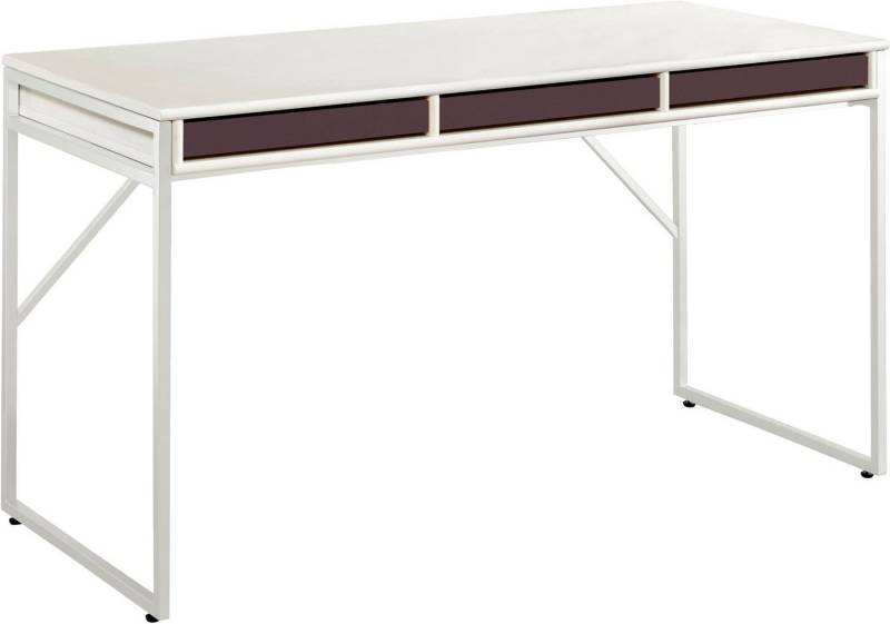 Hammel Furniture Schreibtisch Mistral Bürotisch, Arbeitstisch, Tisch, Computertisch, mit Gestell, B: 137,4 cm, Designmöbel von Hammel Furniture