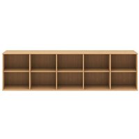 Hammel Furniture Sideboard "Mistral, Hochwertig Bücherregal, Lowboard, hängend/stehend montierbar", mit 5 verstellbare Einlegeböden, B: 220 cm, anpassungsbar Designmöbel von Hammel Furniture