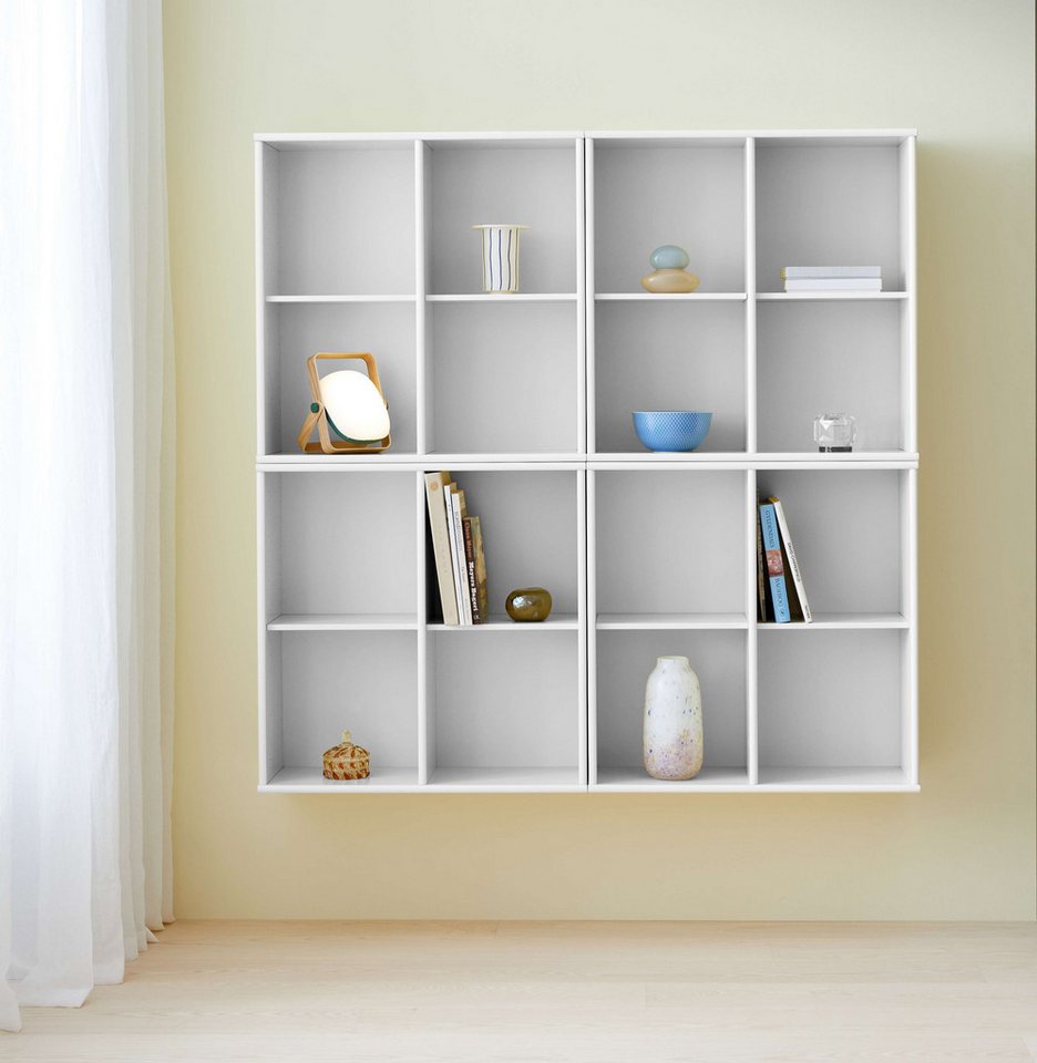 Hammel Furniture Sideboard Mistral, Hochwertig Hängeregal, Bücherregal, Wandregal, 4 Stück. von Hammel Furniture