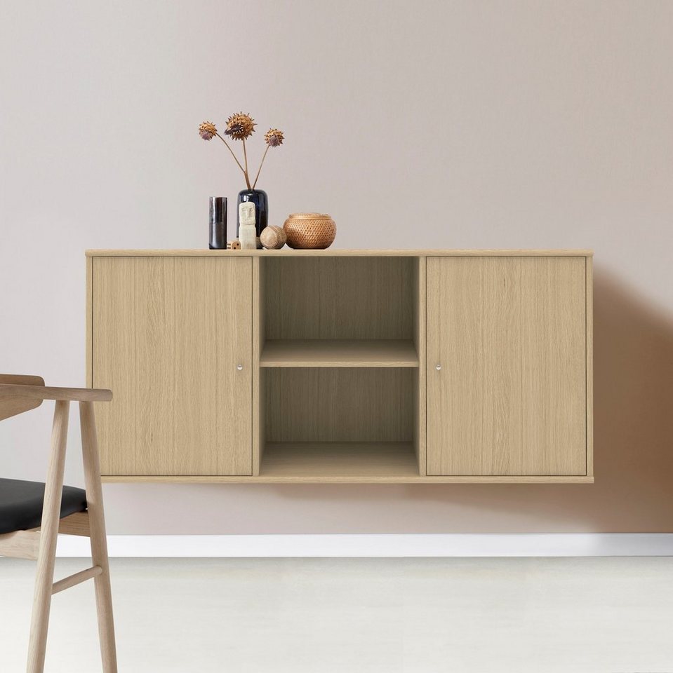 Hammel Furniture Sideboard Mistral, Hochwertig Schrank, hängend/stehend montierbar, mit zwei Türen, B: 133 cm, anpassungsbar Designmöbel von Hammel Furniture