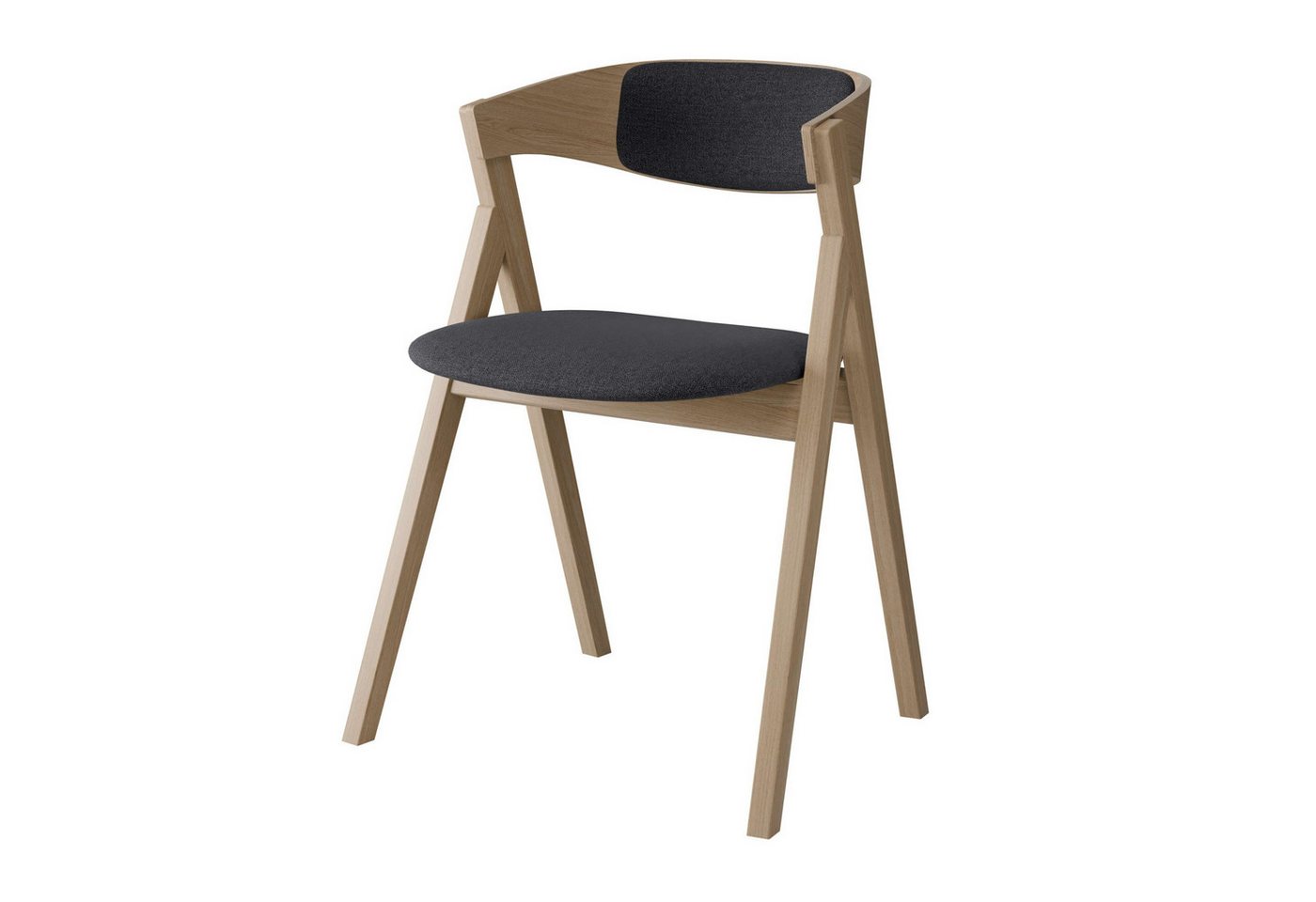 Hammel Furniture Stuhl City by Hammel (1 St), Massivholz, gepolsterte Sitz- & Rückenlehne, versch. Farbvarianten von Hammel Furniture