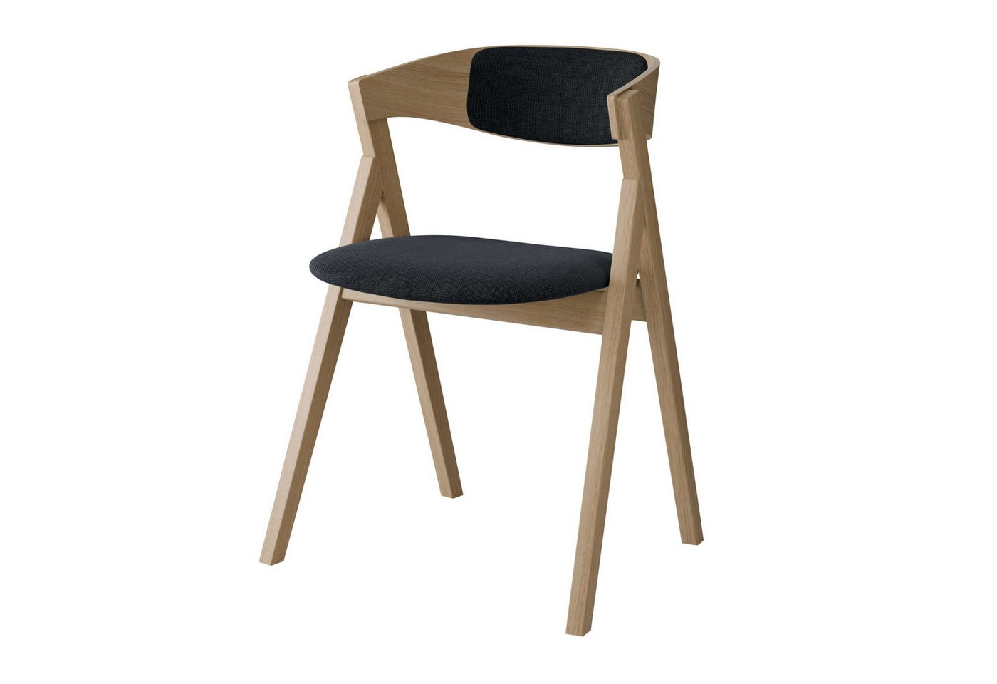 Hammel Furniture Stuhl City by Hammel (1 St), Massivholz, gepolsterte Sitz- & Rückenlehne, versch. Farbvarianten von Hammel Furniture
