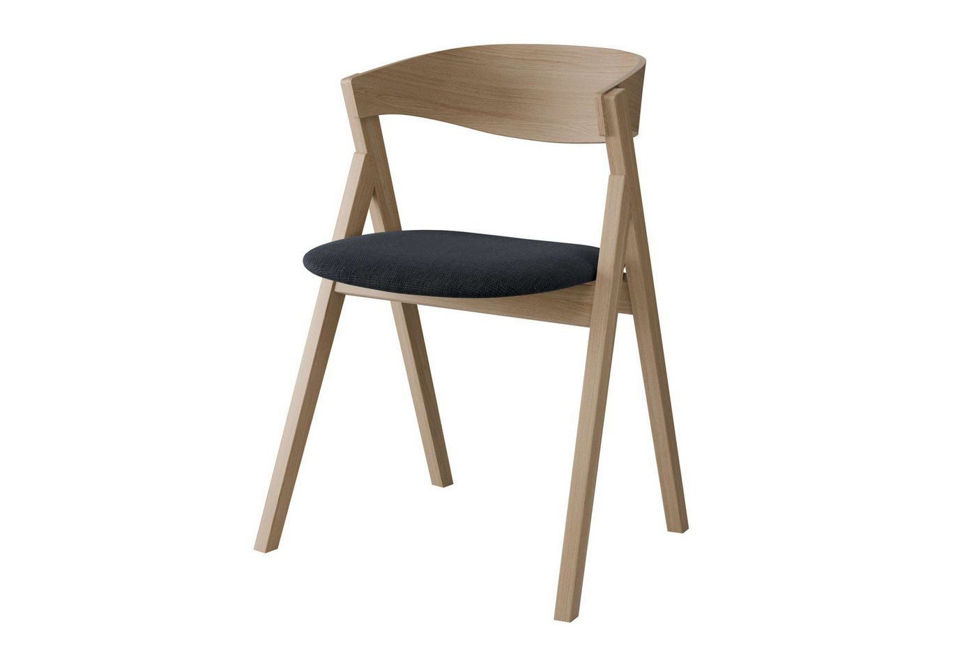 Hammel Furniture Stuhl City by Hammel (1 St), Massivholz, gepolsterte Sitzfläche, versch. Farbvarianten von Hammel Furniture