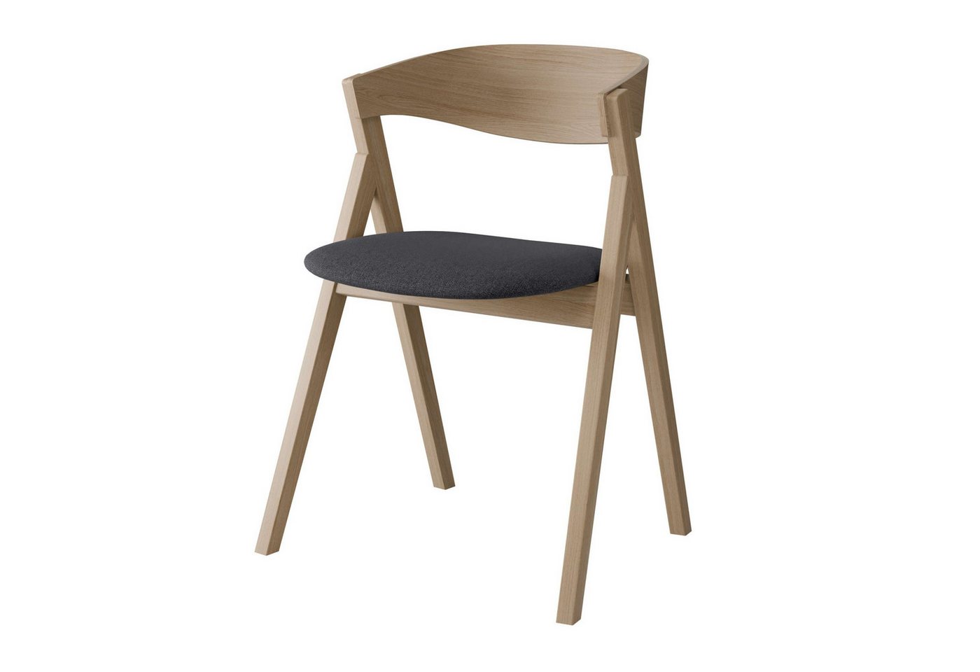 Hammel Furniture Stuhl City by Hammel (1 St), Massivholz, gepolsterte Sitzfläche, versch. Farbvarianten von Hammel Furniture