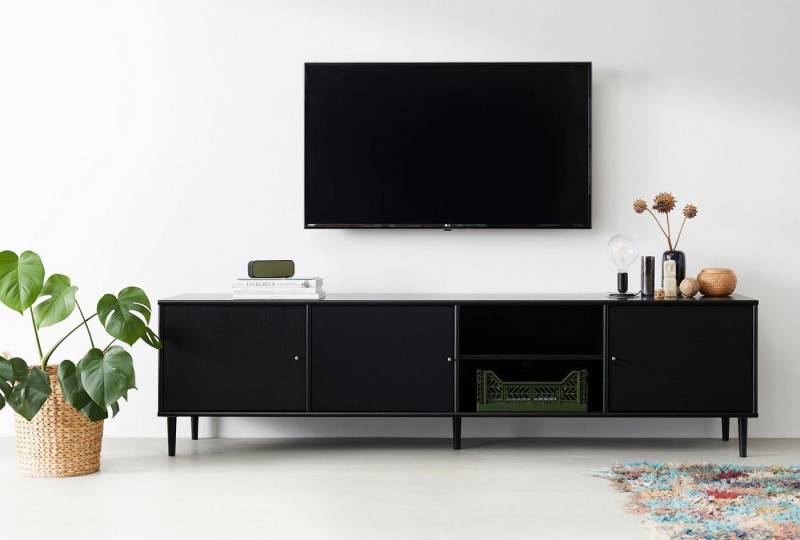 Hammel Furniture TV-Board Mistral Fernsehschrank, Medienmöbel, Hängend, Tür mit Holzstruktur/Türen mit Akustikstoff, Lowboard, B: 214,9 cm von Hammel Furniture