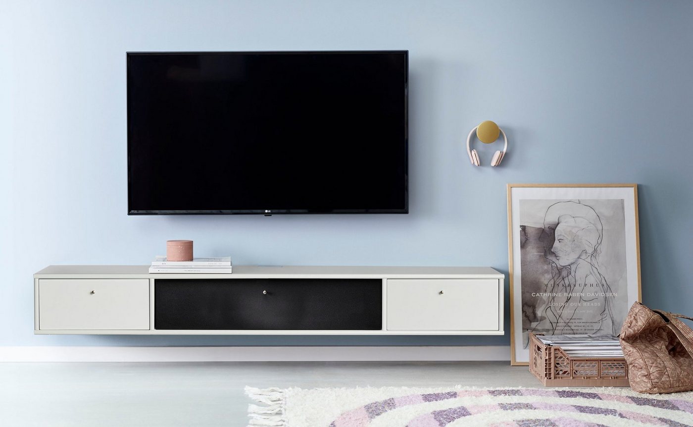 Hammel Furniture TV-Board Mistral Fernsehschrank, Medienmöbel, Hängend, mit Klappe mit Akustikstoff, Kabeldurchführung, Lowboard, B: 177 cm von Hammel Furniture