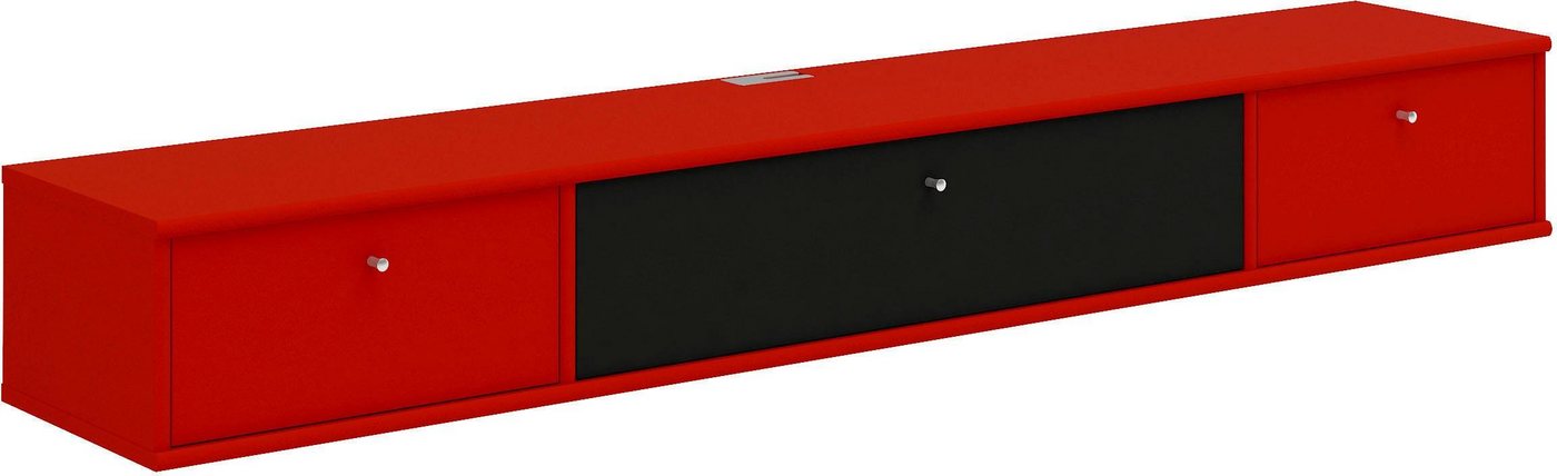 Hammel Furniture TV-Board Mistral Fernsehschrank, Medienmöbel, Hängend, mit Klappe mit Akustikstoff, Kabeldurchführung, Lowboard, B: 177 cm von Hammel Furniture