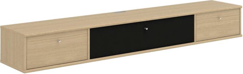 Hammel Furniture TV-Board Mistral Fernsehschrank, Medienmöbel, Hängend, mit Klappe mit Akustikstoff, Kabeldurchführung, Lowboard, B: 177 cm von Hammel Furniture