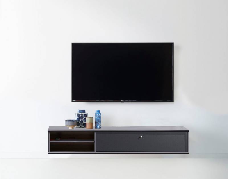 Hammel Furniture TV-Board Mistral Fernsehschrank, Medienmöbel, Hängend, mit Klapptür mit Akustikstoff, Kabeldurchführung, Lowboard, B: 133 cm von Hammel Furniture