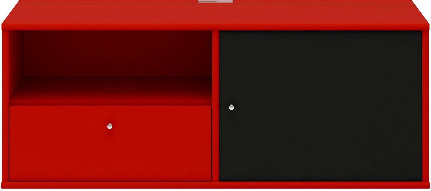 Hammel Furniture TV-Board Mistral Fernsehschrank, Medienmöbel, Hängend, mit Tür mit Akustikstoff, Kabeldurchführung, Lowboard, B: 108 cm von Hammel Furniture