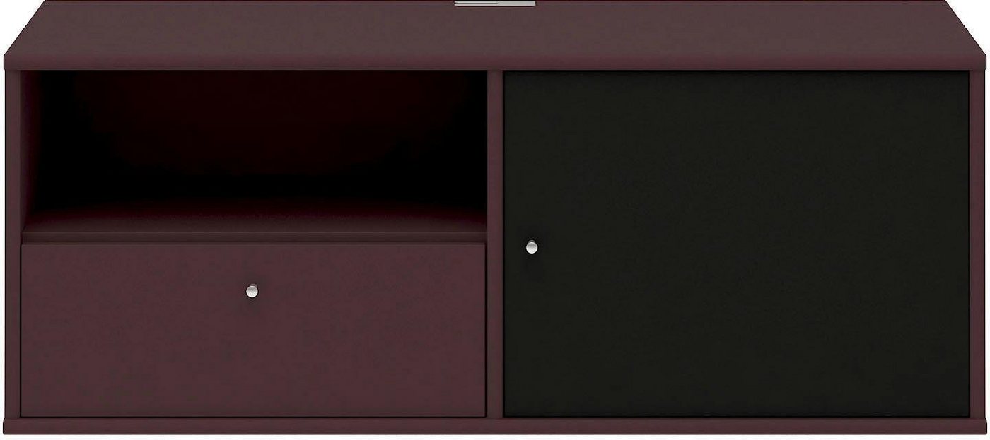 Hammel Furniture TV-Board Mistral Fernsehschrank, Medienmöbel, Hängend, mit Tür mit Akustikstoff, Kabeldurchführung, Lowboard, B: 108 cm von Hammel Furniture