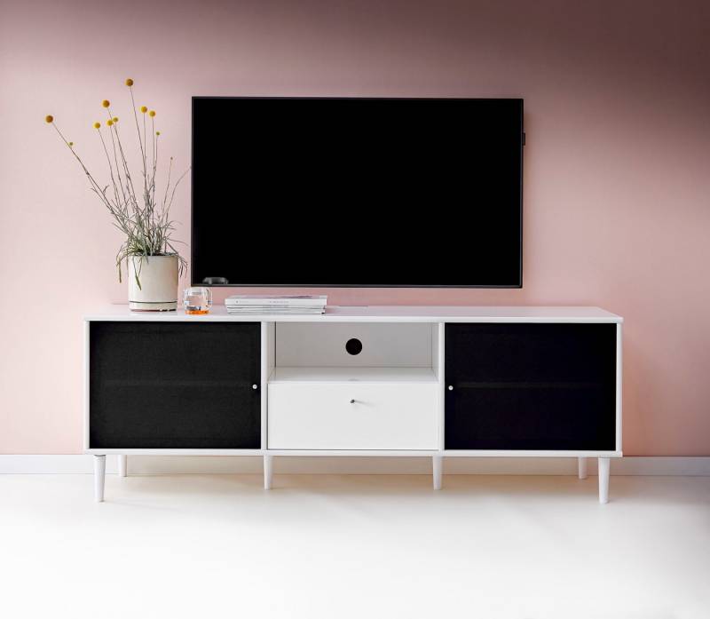 Hammel Furniture TV-Board Mistral Fernsehschrank, Medienmöbel, Hängend, mit Türen mit Akustikstoff, Kabeldurchführung, Lowboard, B: 161,5 cm von Hammel Furniture