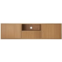 Hammel Furniture TV-Board "Mistral Fernsehschrank, Medienmöbel, Hängend", Türen mit Akustikstoff, Schublade, Lowboard, B: 161,5 cm von Hammel Furniture