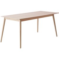 Hammel Furniture Esstisch "Meza Designtisch mit Auszugsfunktion und 2 Einlegeplatten" bootsförmige Tischplatte MDF, Eiche Massivholzgestell von Hammel Furniture