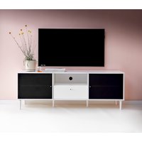 Hammel Furniture TV-Board "Mistral Fernsehschrank, Medienmöbel, Hängend", mit Türen mit Akustikstoff, Kabeldurchführung, Lowboard, B: 161,5 cm von Hammel Furniture