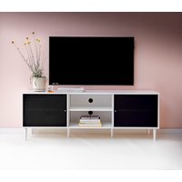 Hammel Furniture TV-Board "Mistral Fernsehschrank, Medienmöbel" zwei Türen mit Akustikstoff, 6 Holz Füße, Lowboard: B: 161,5 cm von Hammel Furniture