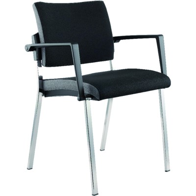 Besucherstuhl Premium Schwarz (2er Set) von Hammerbacher